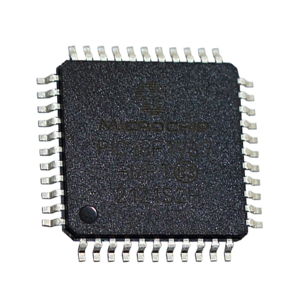 SMD آی سی میکرو کنترلر PIC16F1937-I/PT پکیج TQFP44 دمای 85 درجه