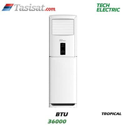 کولر گازی تک الکتریک تروپیکال ایستاده 36000 BTU سری MANSANA مدل FL-MANSANA(FS)-36HT3