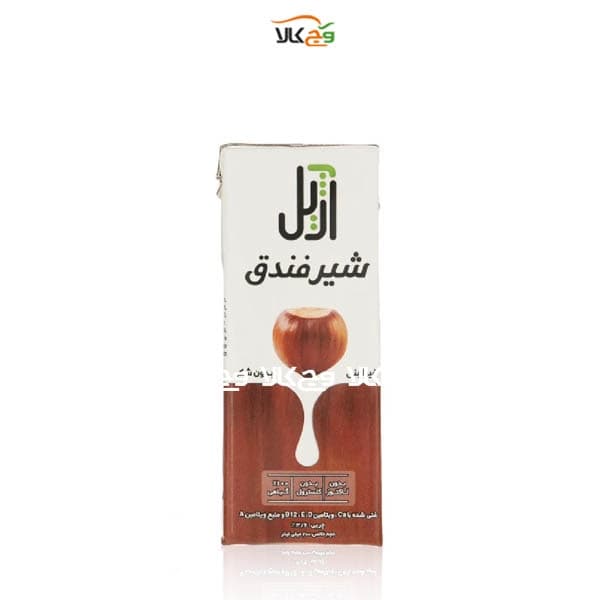 شیر فندق گیاهی بدون قند آژیل – 200 میلی لیتر — تصویر ۲