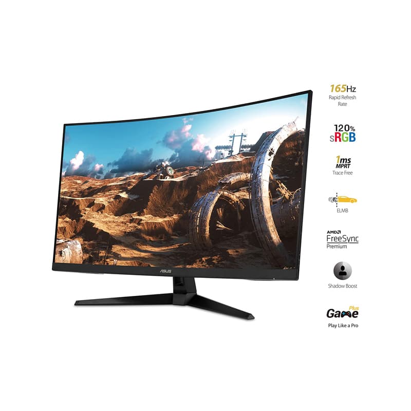 مانیتور خمیده گیمینگ 31.5 اینچ ایسوس (ASUS) مدل VG328H1B — تصویر ۳