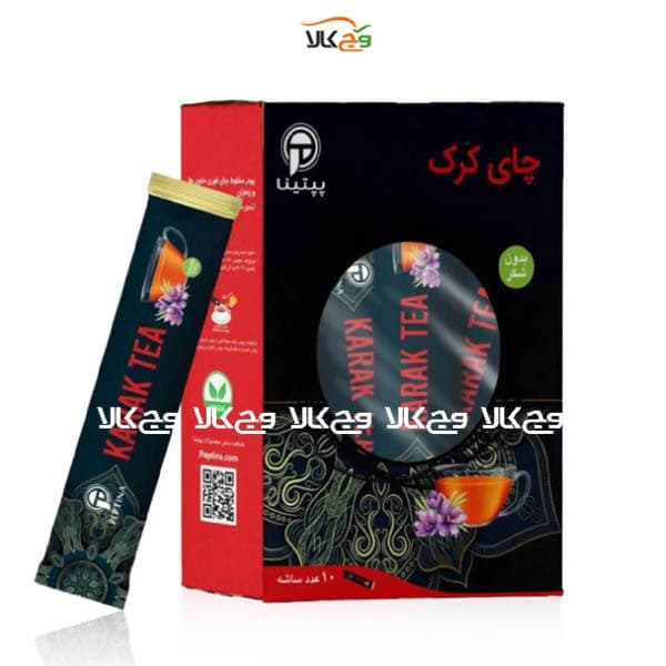چای کرک بدون شکر پپتینا – ساشه 10 عددی