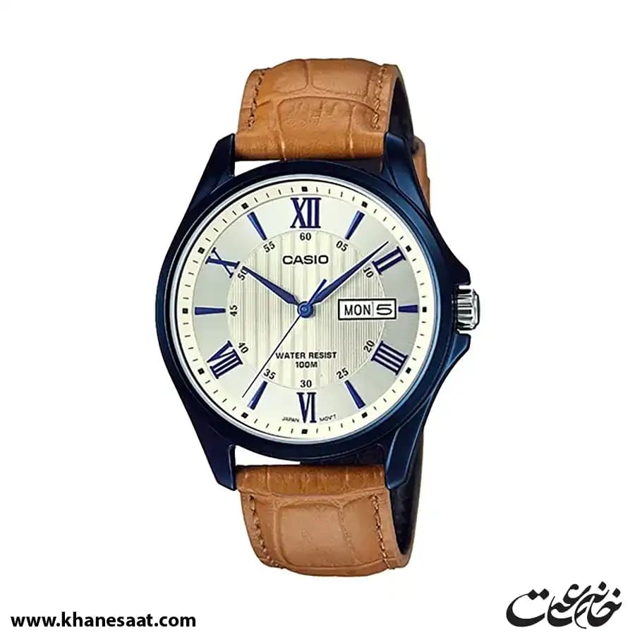 ساعت مچی مردانه کاسیو اصل مدل MTP-1384BUL-9A — تصویر ۲