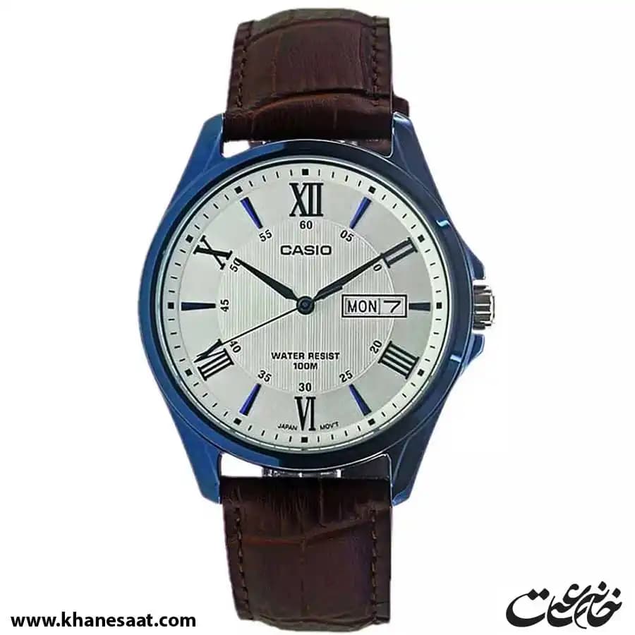 ساعت مچی مردانه کاسیو اصل مدل MTP-1384BUL-5A — تصویر ۲