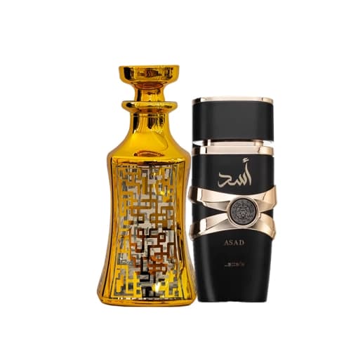 عطر گرمی اسد لطافه بدون الکل لوزی سوییس