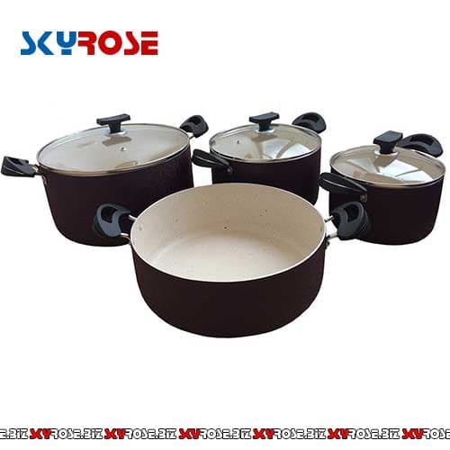 سرویس پخت و پز 7 پارچه آبنوس