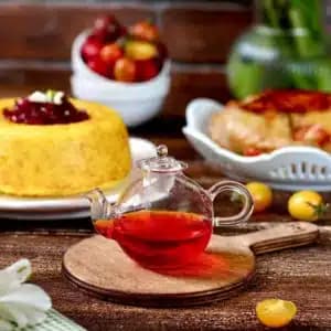 قوری زعفران ساده پیرکس