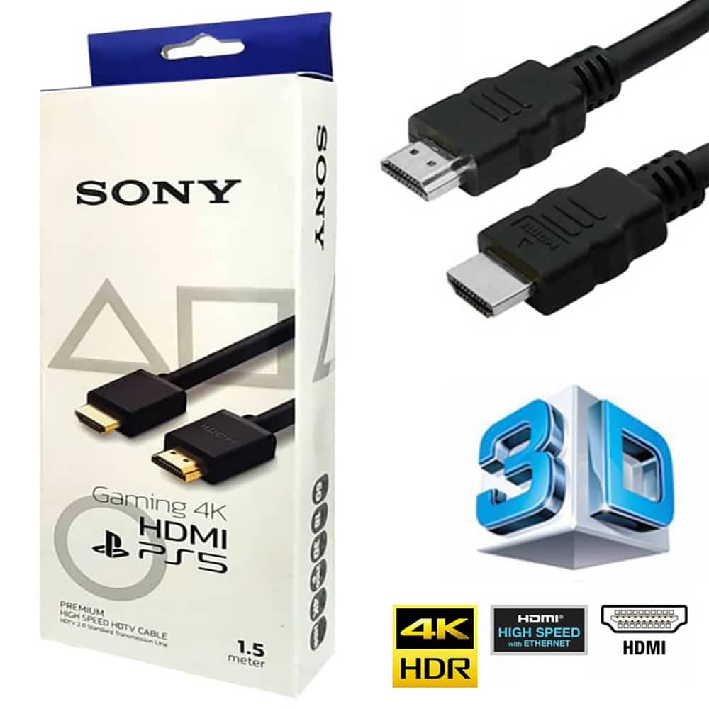 کابل HDMI 4K سونی 1.5 متری — تصویر ۳