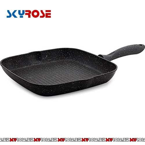 تابه گریل هاس جوهر گرانیت سایز 28