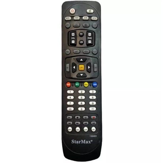 کنترل گیرنده استارمکس Starmax A100 + باتری رایگان