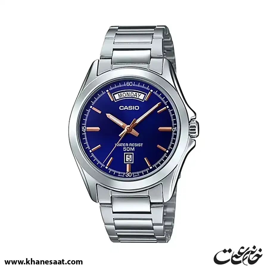 ساعت مچی مردانه کاسیو اصل مدل MTP-1370D-2A — تصویر ۲