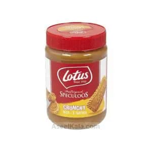 کرم بیسکویت لوتوس کرانچی شیشه 700 گرمی – LOTUS