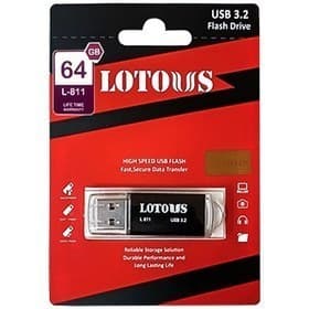 فلش مموری لوتوس مدل L811 USB 3.2 ظرفیت 64 گیگابایت — تصویر ۲