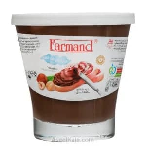کرم کاکائو فرمند Farmand فندقی وزن 100 گرم
