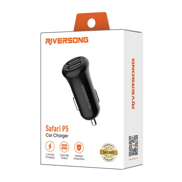 شارژر فندکی 10 وات دو پورت ریورسانگ مدل Safari P5 CC41C — تصویر ۴