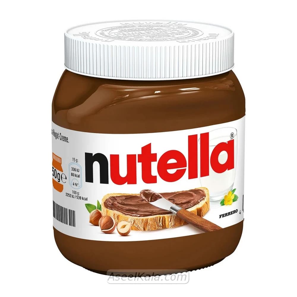 نوتلا شکلات صبحانه NUTELLA وزن 350 گرمی ایتالیایی