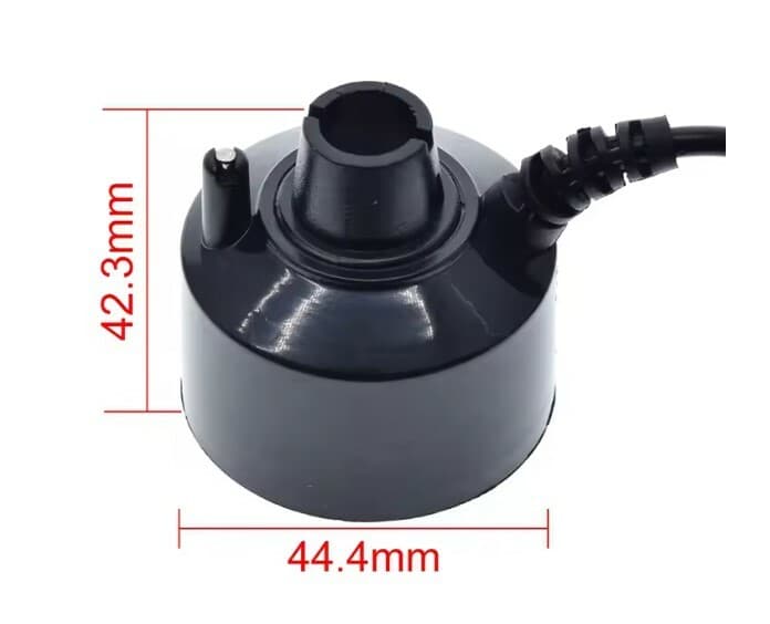 ماژول بخار آب سرد 550 میلی لیتر (بدون LED) مشکی — تصویر ۳
