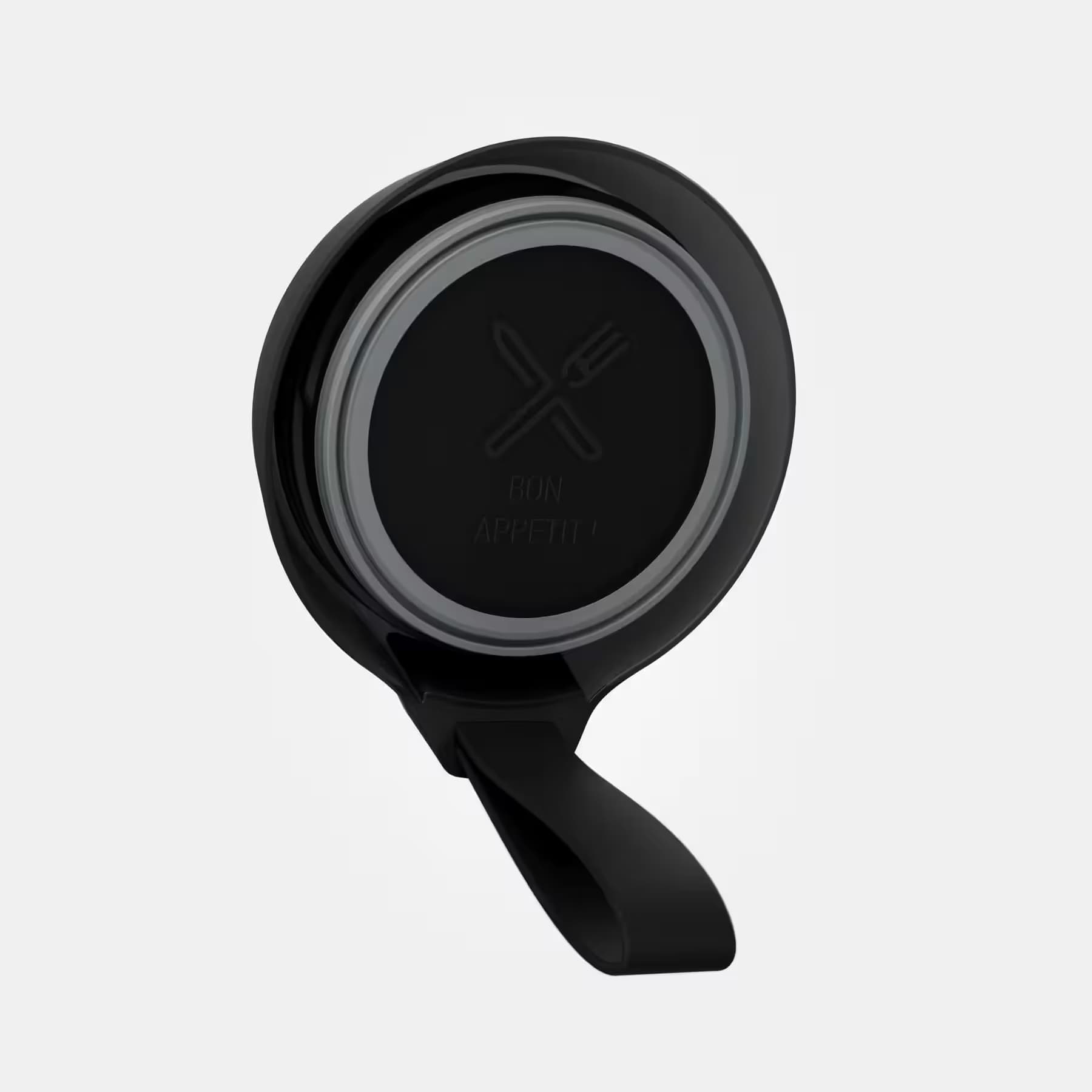 فلاسک غذا کچوا 800 میل Quechua Thermal insulated food container with Bowl – black – 0.8L – MH500 — تصویر ۷