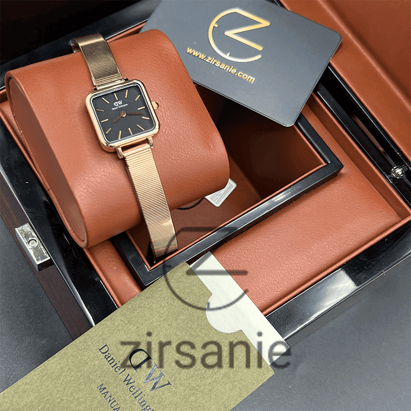ساعت مچی زنانه دنیل ولینگتون Daniel Wellington Metal Rosegold Black — تصویر ۵