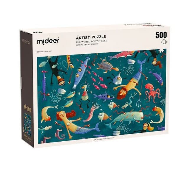 پازل 500 تکه دنیای زیر آب MD3235