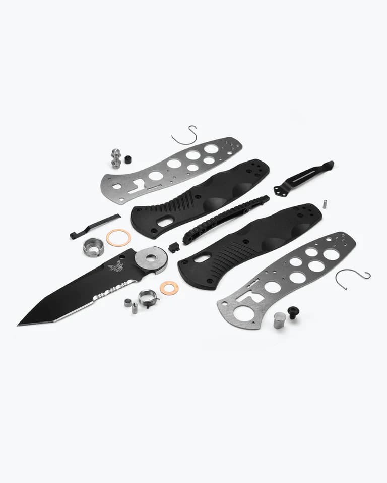 چاقو بنچمید براژ Benchmade BARRAGE | BLACK VALOX — تصویر ۳