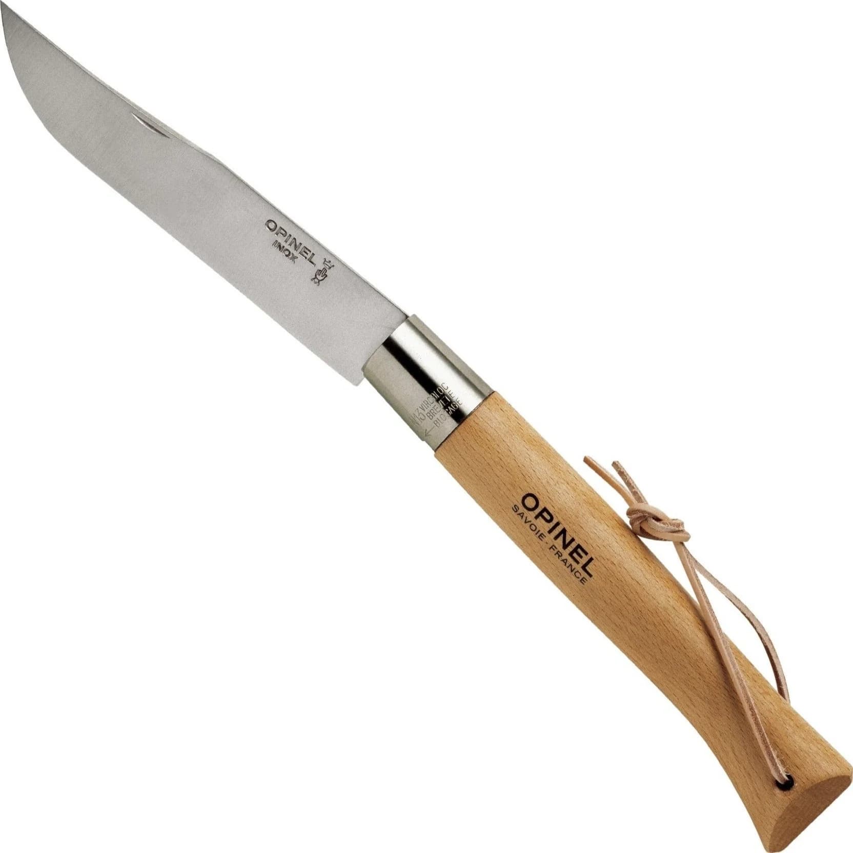چاقو اپینل غول پیکر شماره 13 استنلس – چوب راش Opinel No.13 Stainless Steel Folding Giant Knife | Beech wood