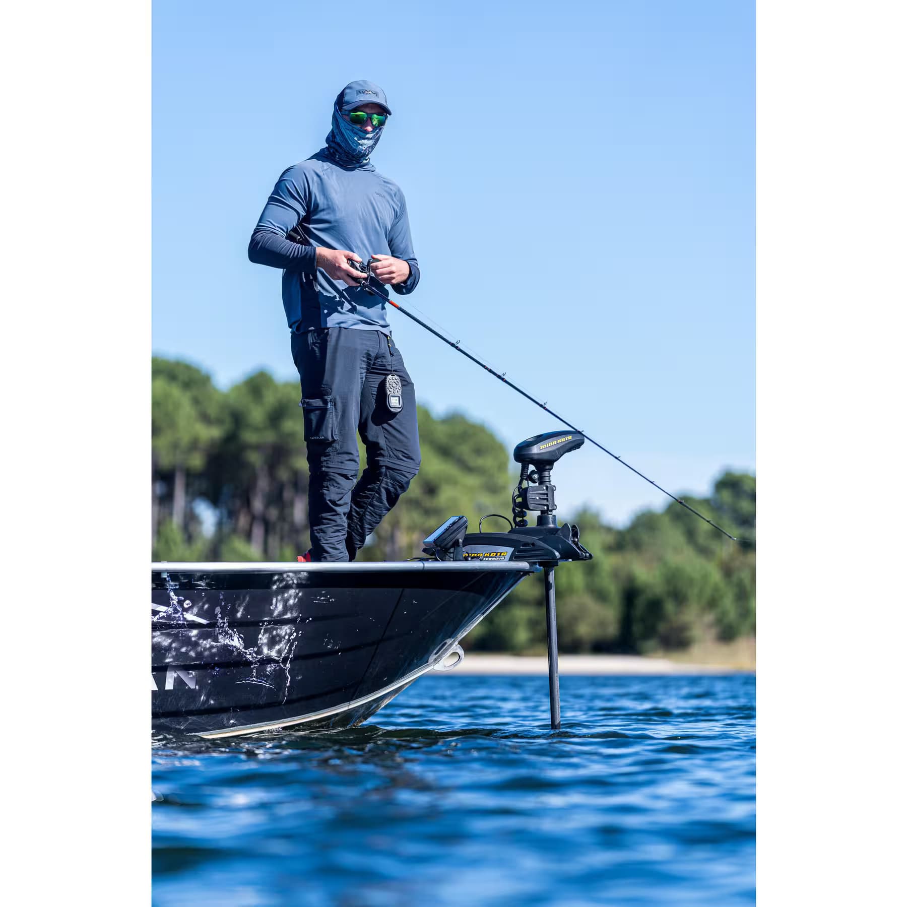 کلاه ماهیگیری کاپرلن – دکتلون Caperlan Waterproof Fishing Hat – Blue / Gray – FC 900 WXM0 — تصویر ۷