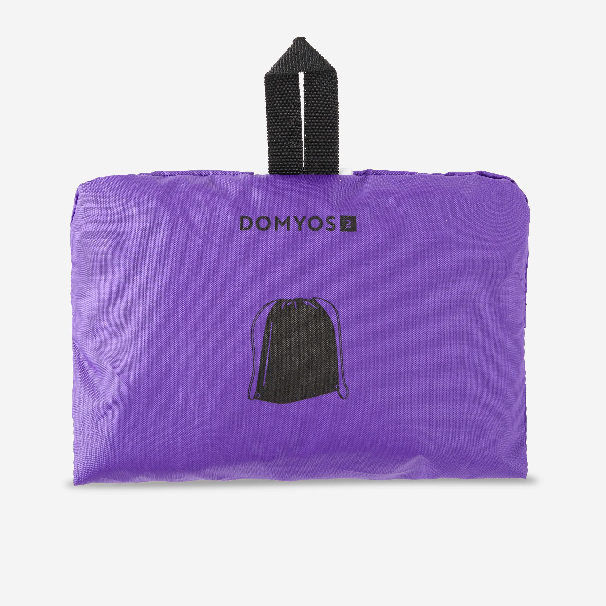 کیسه کفش دمیوس – کیف ورزشی دکتلون Domyos Foldable Purple Sneaker Bag – Fitness — تصویر ۷