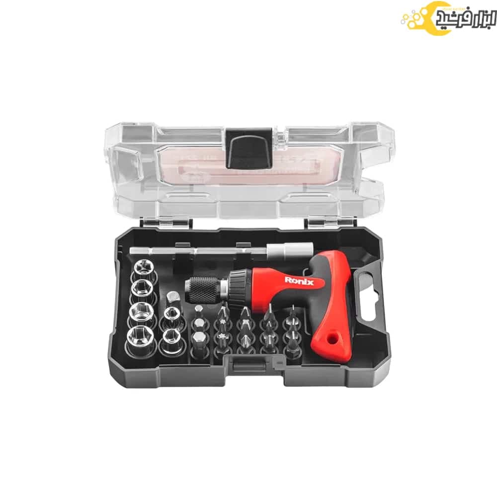 ست پیچ گوشتی و بکس رونیکس مدل RH-2715 — تصویر ۴