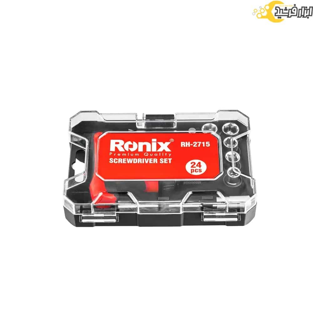 ست پیچ گوشتی و بکس رونیکس مدل RH-2715 — تصویر ۳