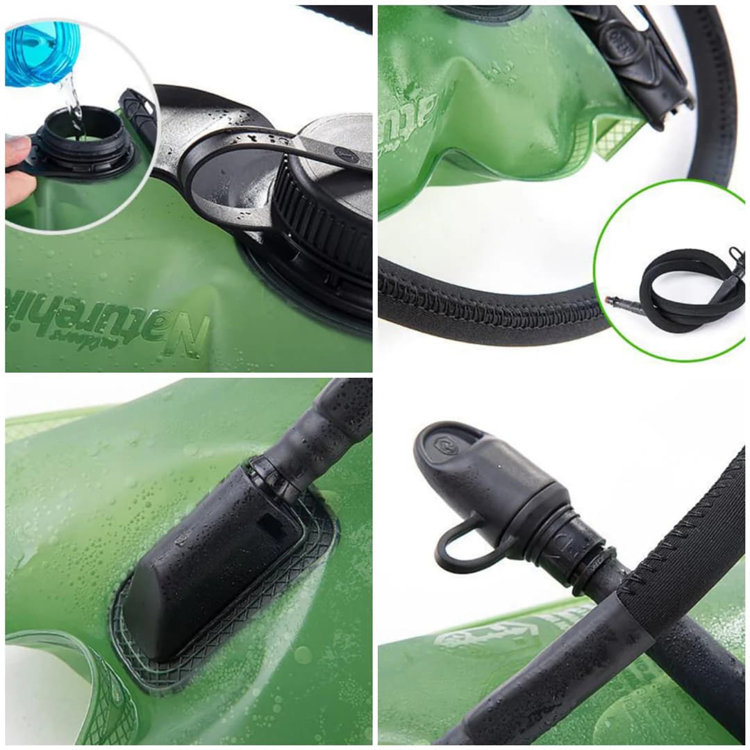کمل بک نیچرهایک – کیسه آب آنتی باکتریال 3 لیتری NatureHike 3 Liter Peva Drink-water Container – Hydration Bag – NH30Y030-D — تصویر ۲