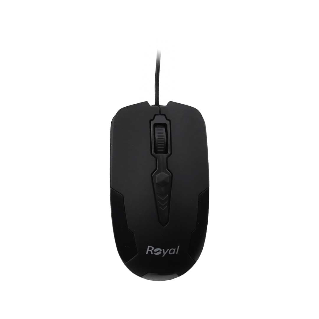 موس با سیم رویال مدل R-M220 – مشکی