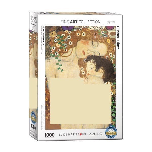 پازل 1000 تکه mother and child – gustav klimt یوروگرافیک