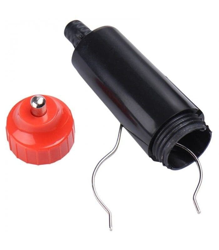 فیش فندکی نری سر کابلی 12V/24V دو رنگ بدنه ABS — تصویر ۲