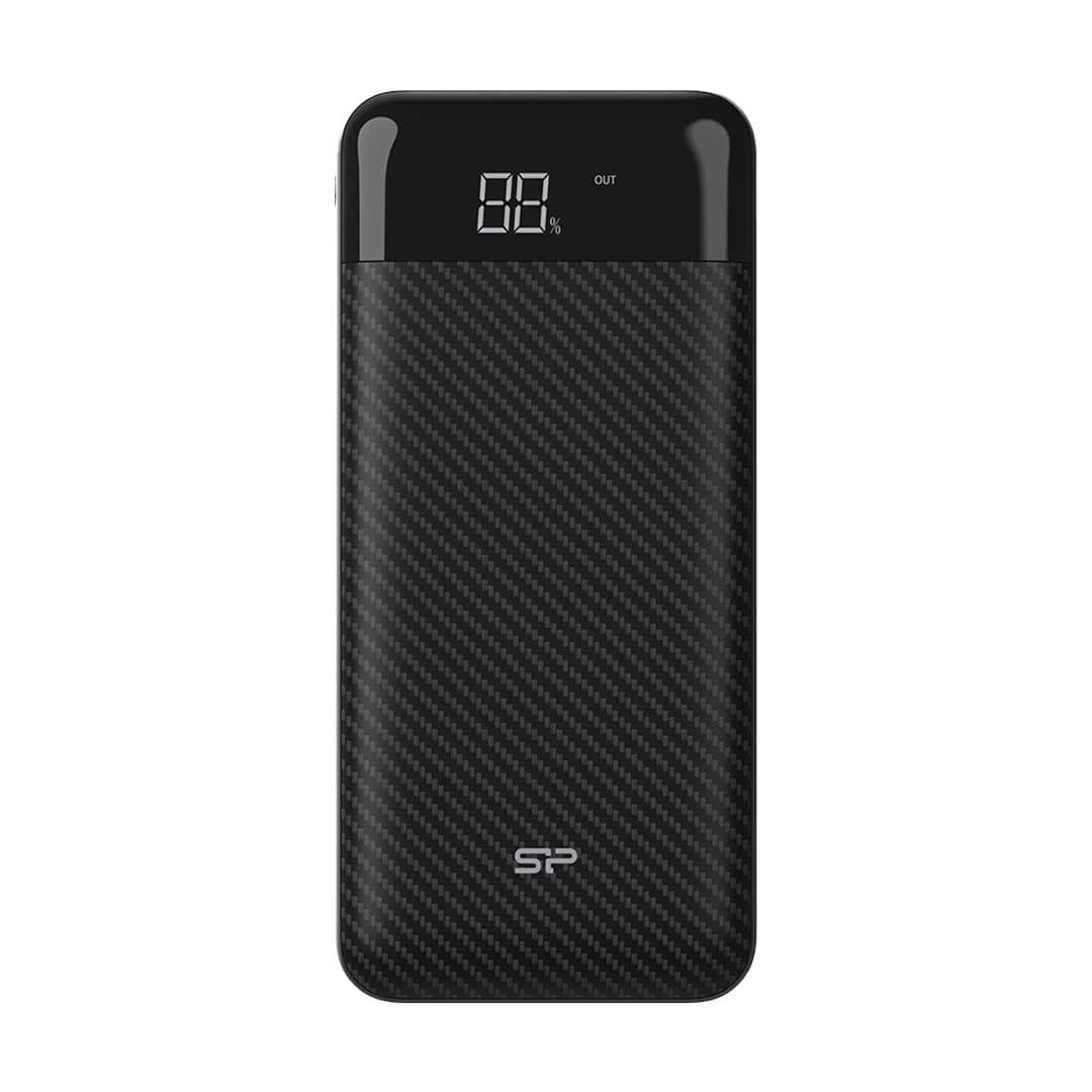 پاوربانک سیلیکون پاور 20000 میلی آمپر مدل GS28 – مشکی