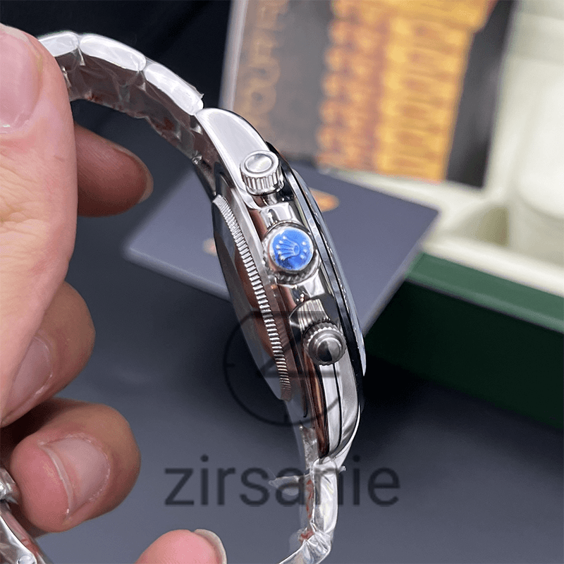 ساعت مچی مردانه رولکس دیتونا Rolex Daytona Silver Green — تصویر ۷