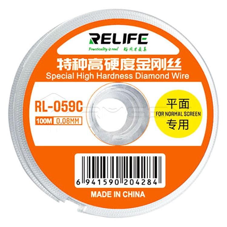 سیم تعویض گلس 100M ریلایف Rl-059C (قطر 0.08 میلی متری)