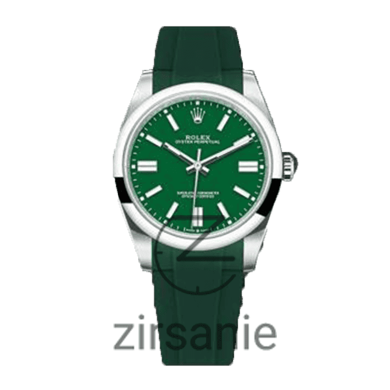 ساعت مچی مردانه رولکس اویستر پرپچوال Rolex Oyster Perpetual Silver Green