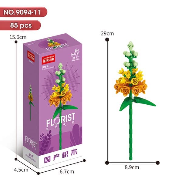 لگو گل Antirrhinum majus کد 9094-11