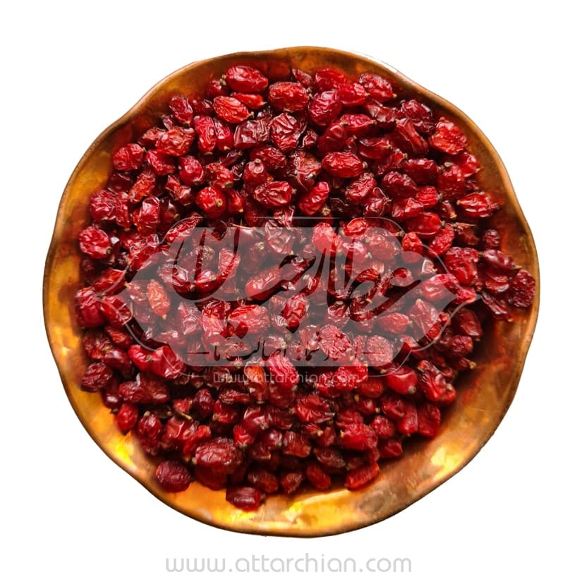 زرشک قرمز پلویی (پفکی)