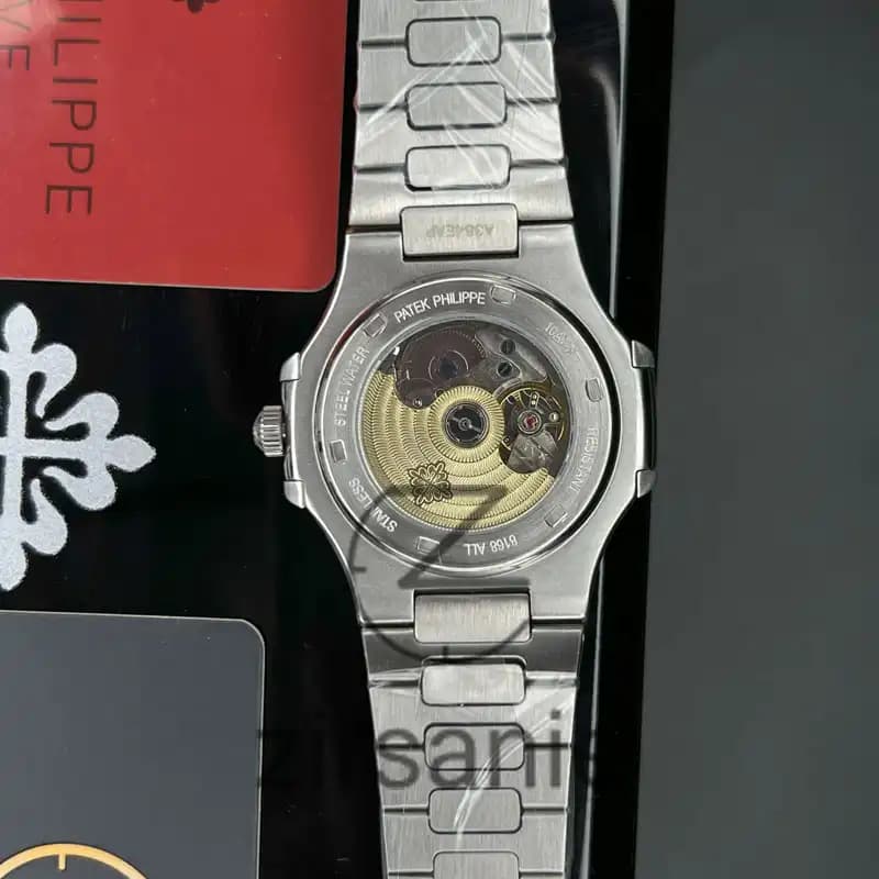ساعت مچی مردانه پتک فیلیپ اتوماتیک Patek Philippe Steel Blue — تصویر ۷