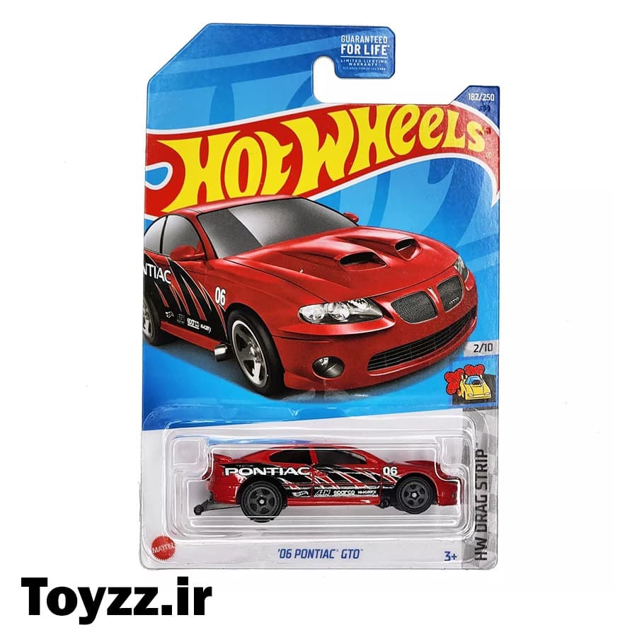 ماکت ماشین هات ویلز مدل پونتیاک 06 PONTIAC GTO