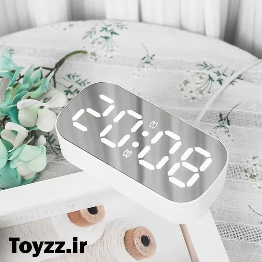ساعت رومیزی دیجیتال کد DS-6637 (بسته 12 عددی) — تصویر ۶