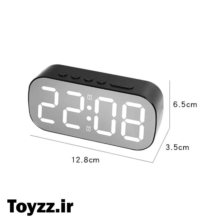 ساعت رومیزی دیجیتال کد DS-6637 (بسته 12 عددی) — تصویر ۵