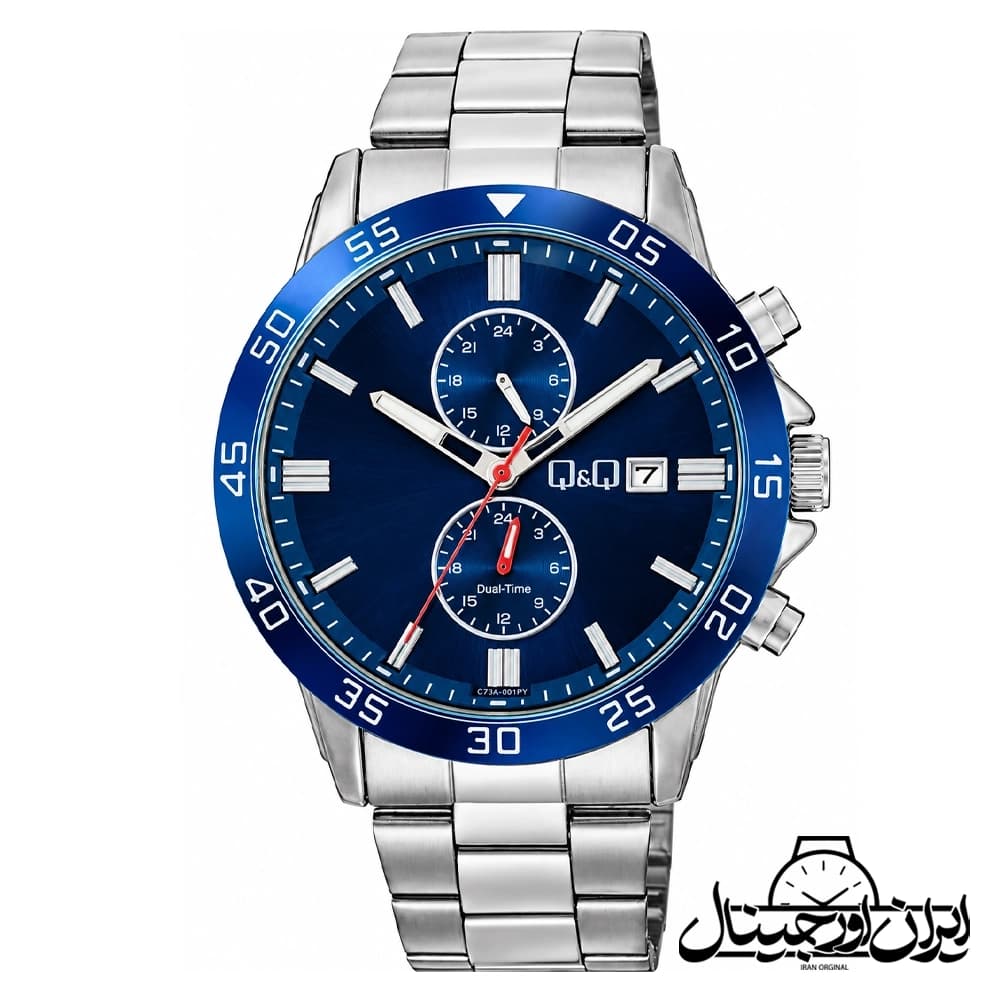 ساعت مچی مردانه کیواندکیو Dual Time مدل C73A-001PY