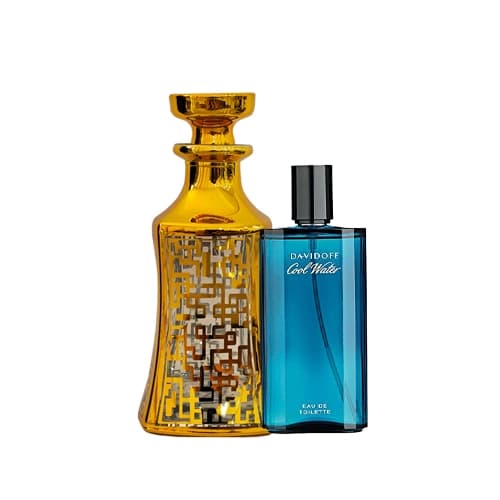 عطر گرمی مردانه دیویدوف کول واتر بدون الکل لوزی سوییس