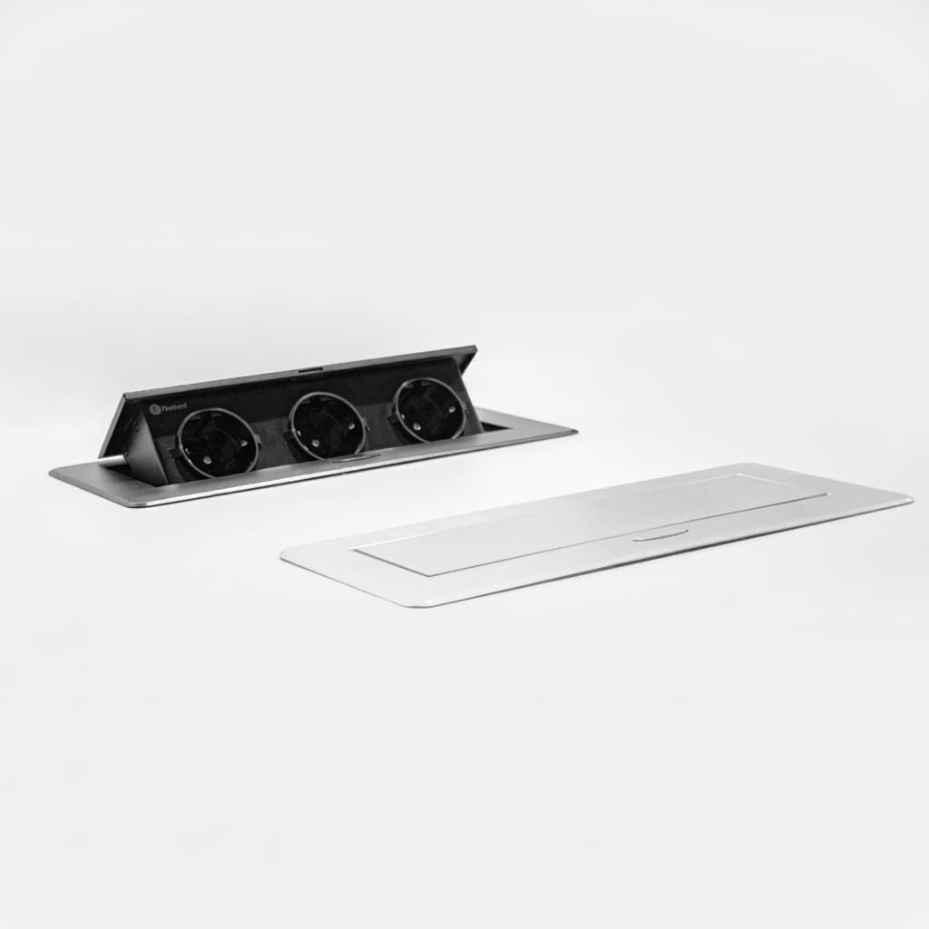 پریز توکار کابینت با دکمه تاچ مکانیکی فانتونی N332 – N333