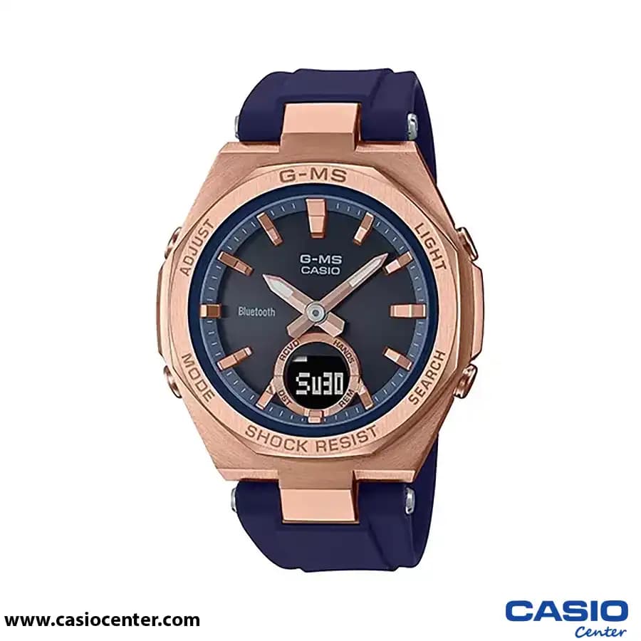 ساعت مچی زنانه کاسیو بیبی جی اصل مدل MSG-B100G-2ADR