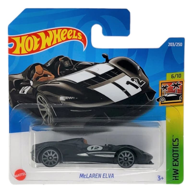 ماکت ماشین هات ویلز مدل مک لارن McLaren ELVA
