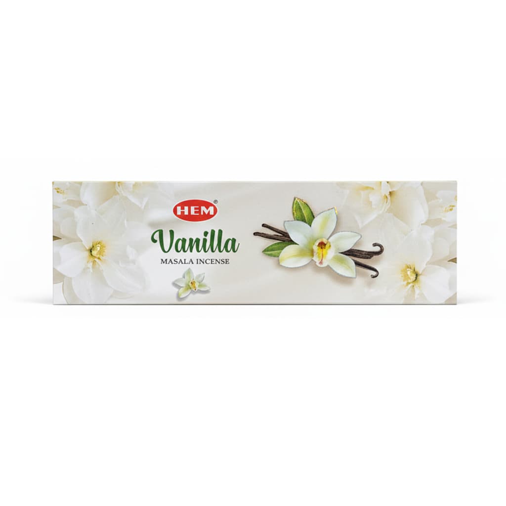 عود رایحه وانیل هِم HEM Vanilla Masala Incense وزن 50 گرم
