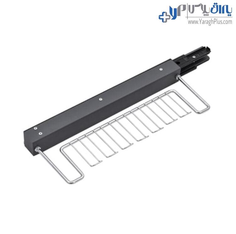 جای کراوات و کمربند ریلی دیواری داخل کمد لباس آدلان A852